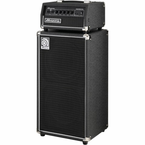 Ampeg Micro-CL Stack Mini Bass Amp Head and Cabinet Ampeg Micro-CL Stack Mini Bass Amp Head and Cabinet
